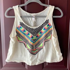 Xhiliration Cropped Tank